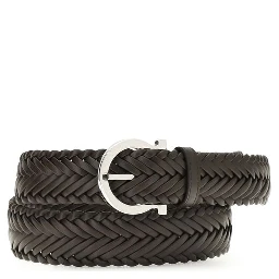Brown Calf Leather Bos Taurus Regular Belt
