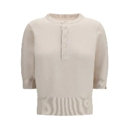 Beige Cashmere Sweater