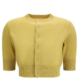 Bicolor Cashmere Cardigan