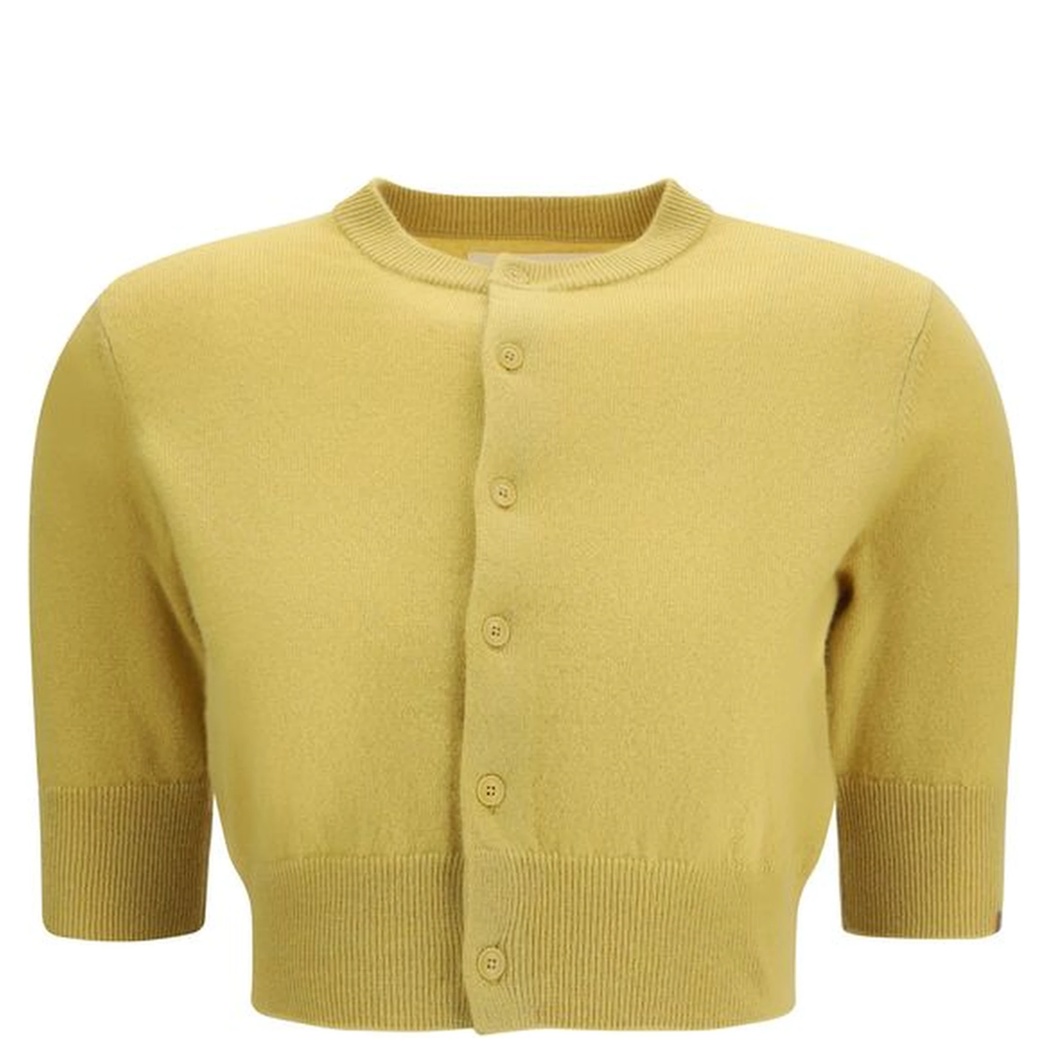 Bicolor Cashmere Cardigan