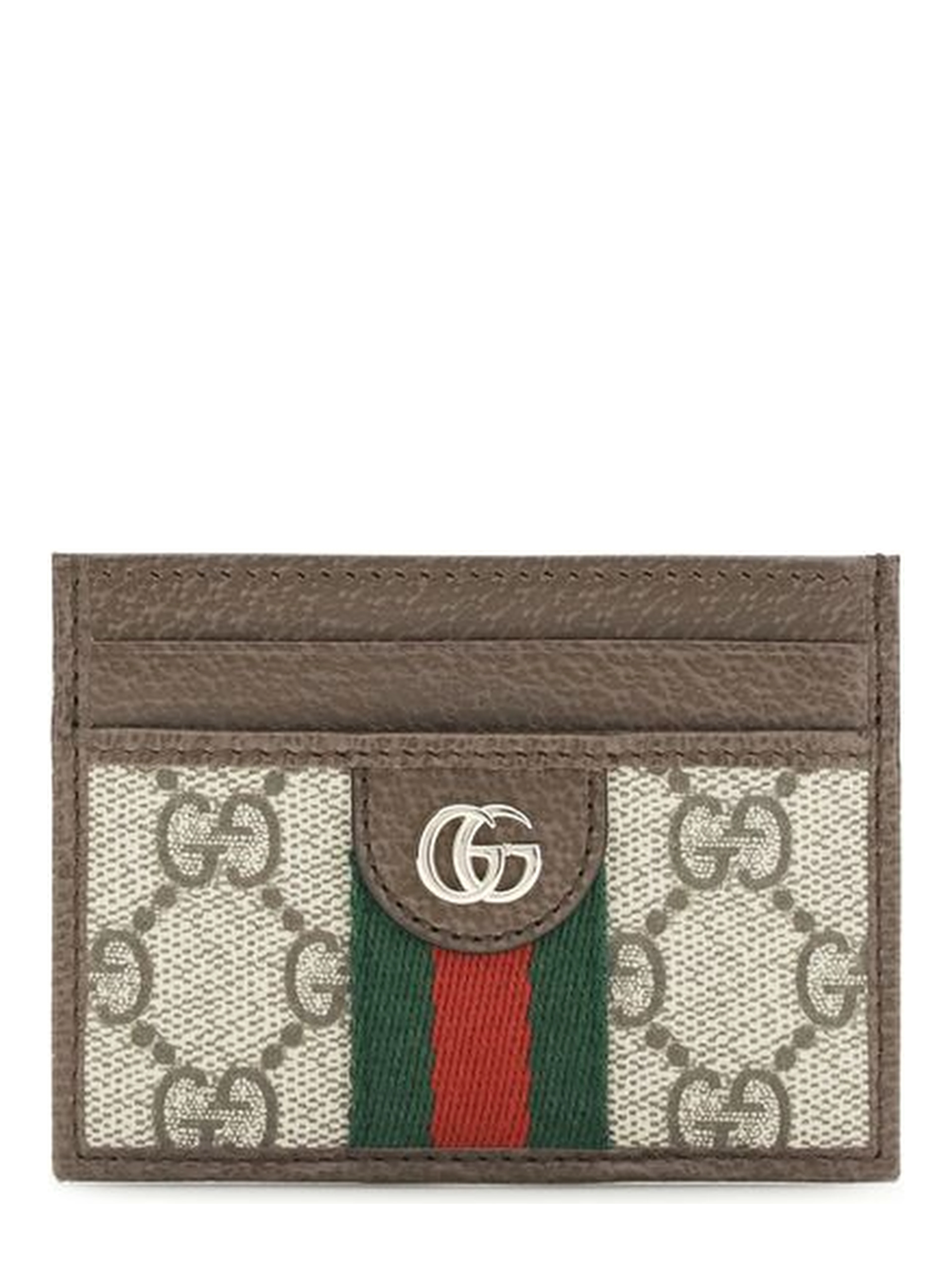 Brown Fabric Cardholder