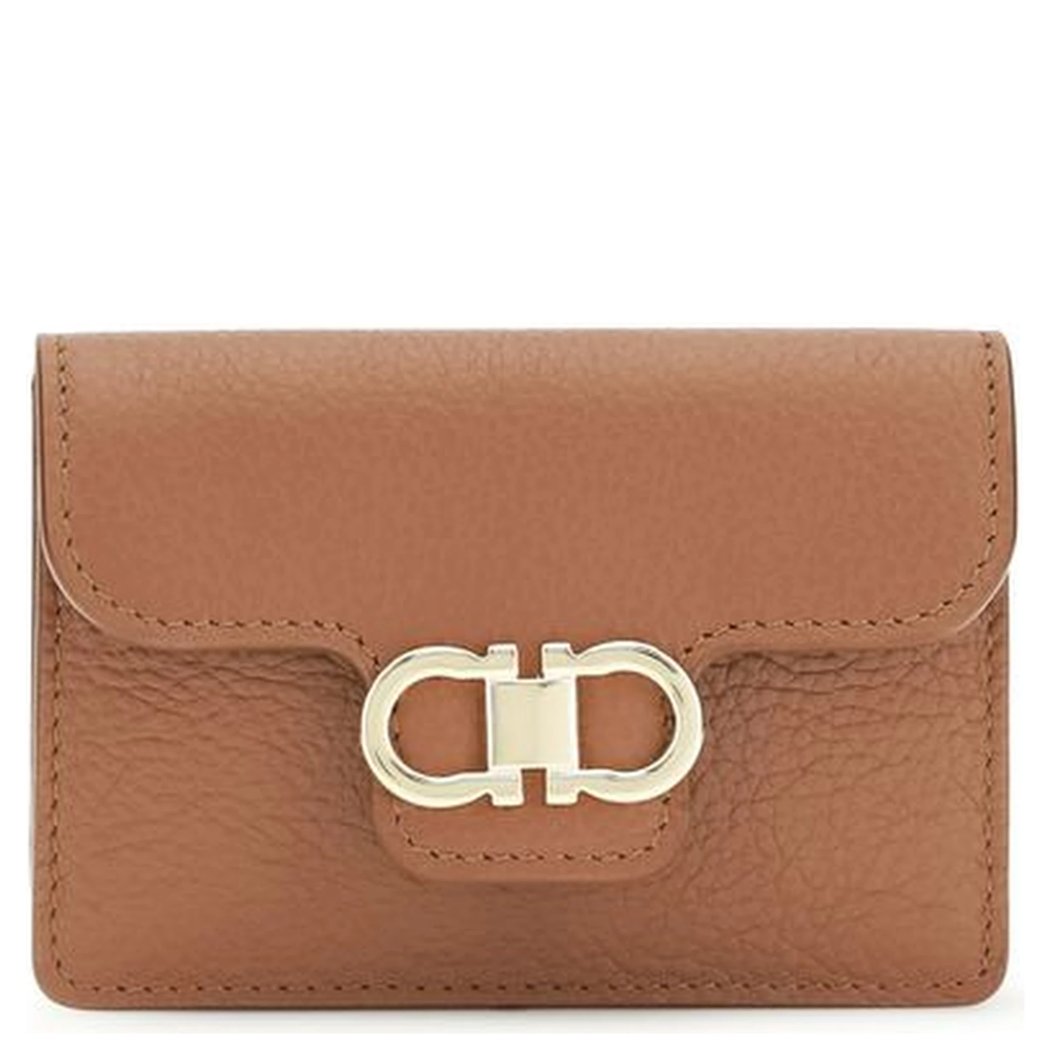 Brown Calf Leather Bos Taurus Wallet