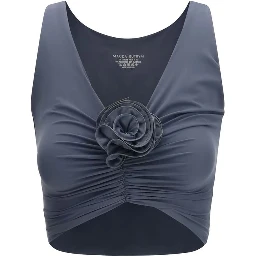 Gray Polyamide Swimwear
