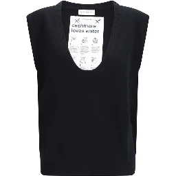 Black Elastane Sweatshirt