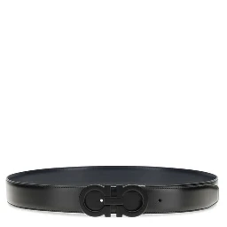 Black Calf Leather Bos Taurus Regular Belt