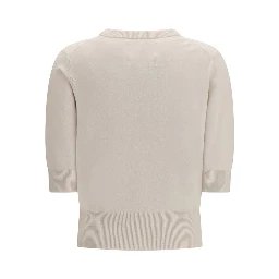 Beige Cashmere Sweater