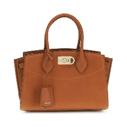 Brown Calf Leather Bos Taurus Shoulder Bag