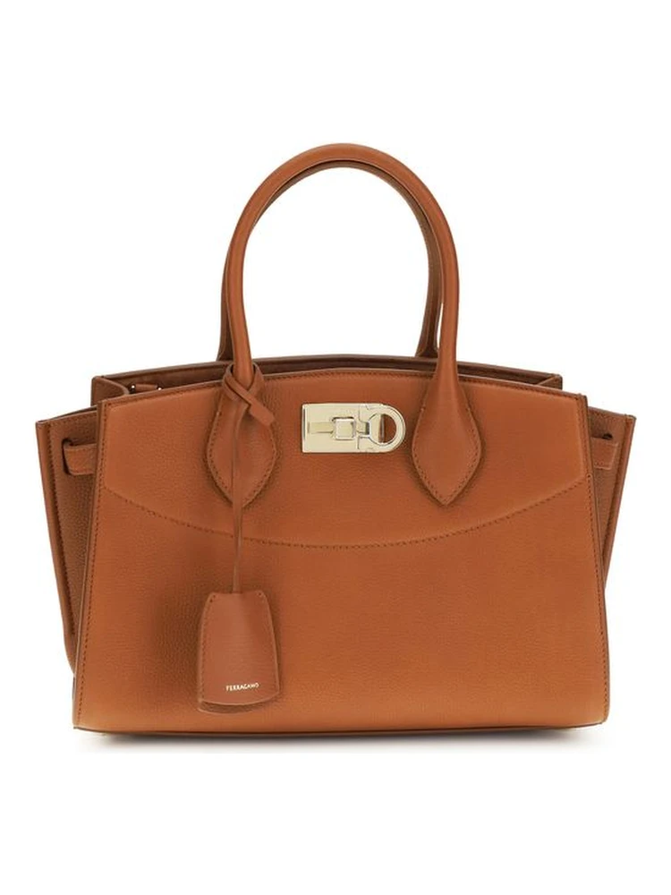 Brown Calf Leather Bos Taurus Shoulder Bag
