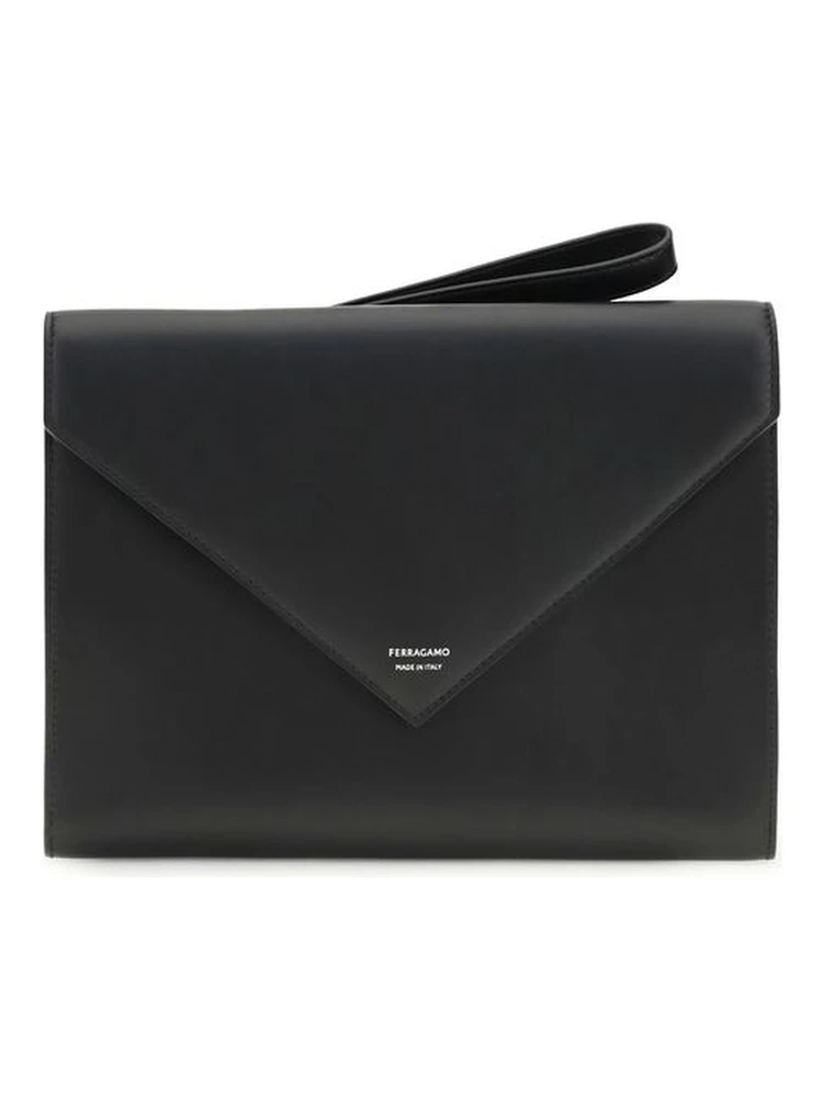 Black Calf Leather Bos Taurus Wallet