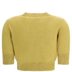 Bicolor Cashmere Cardigan