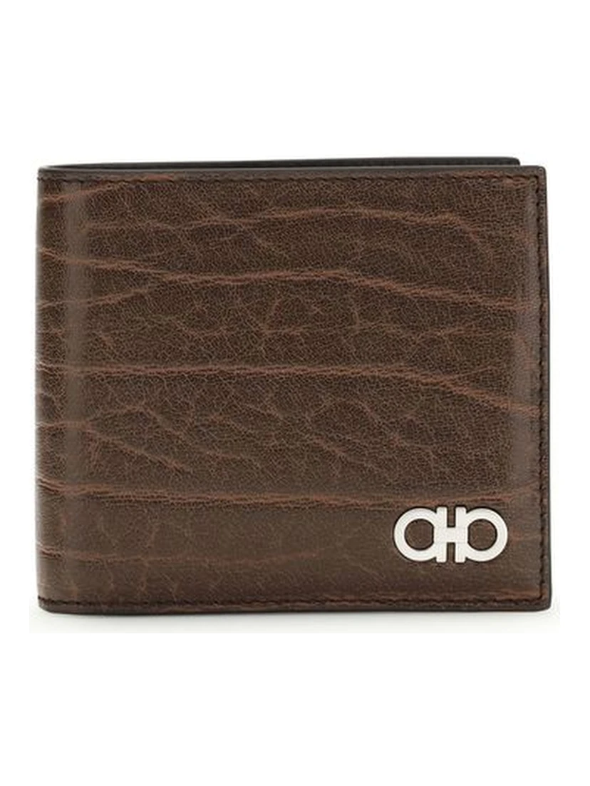 Brown Calf Leather Bos Taurus Wallet