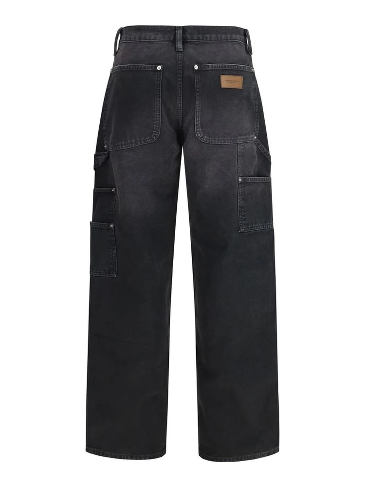 Black Cotton Cargo Pants alternative