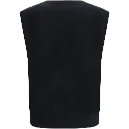Black Elastane Sweatshirt