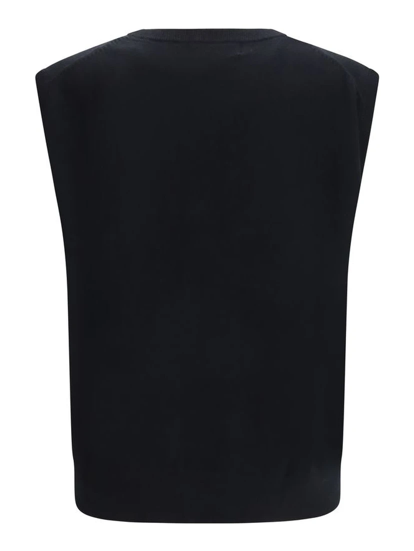 Black Elastane Sweatshirt