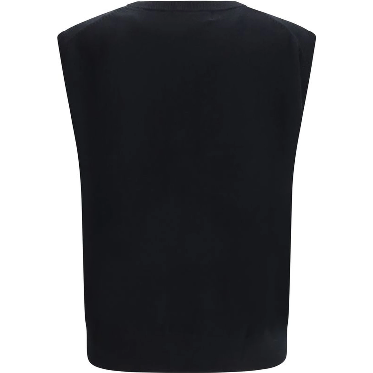 Black Elastane Sweatshirt