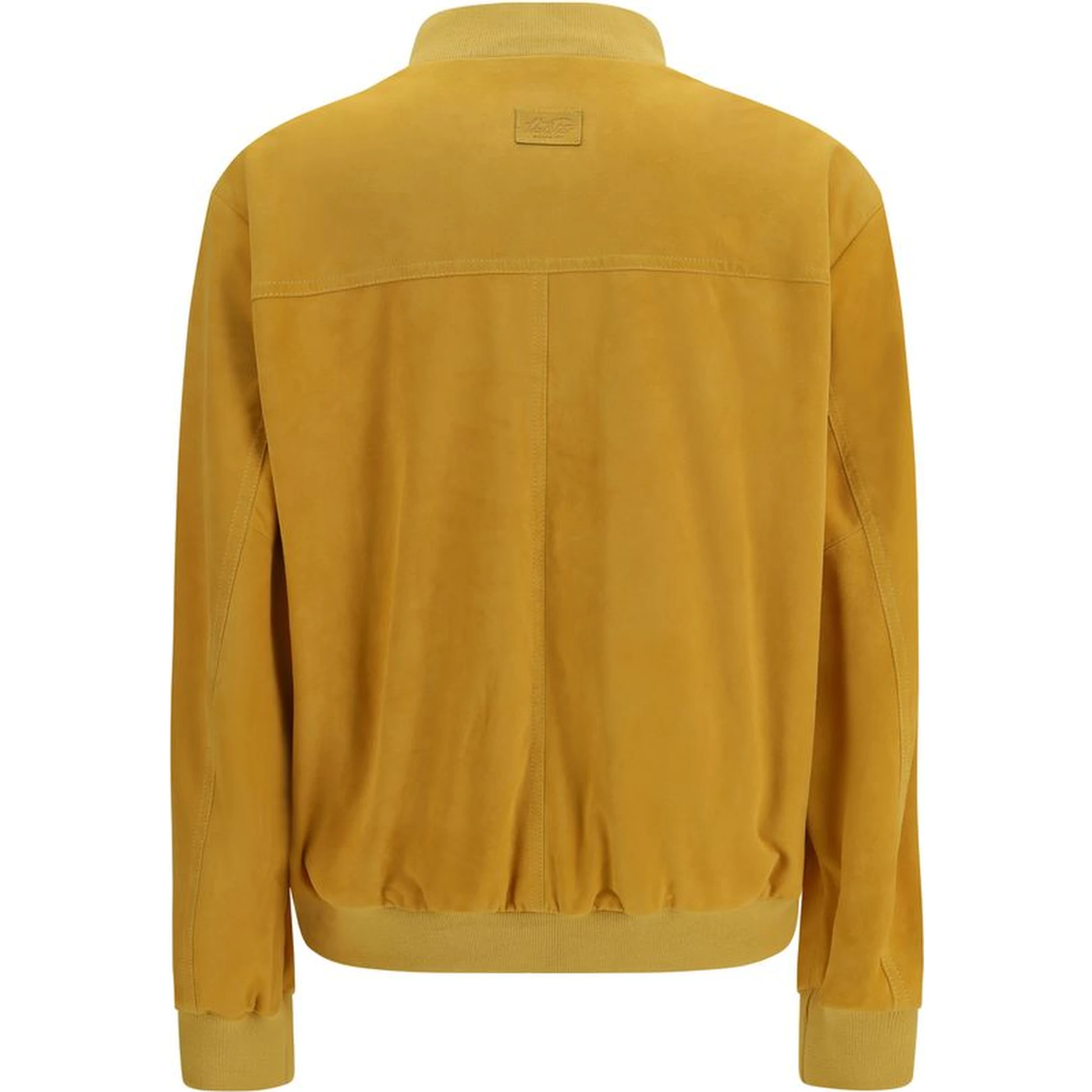 Bicolor Goatskin Bomber