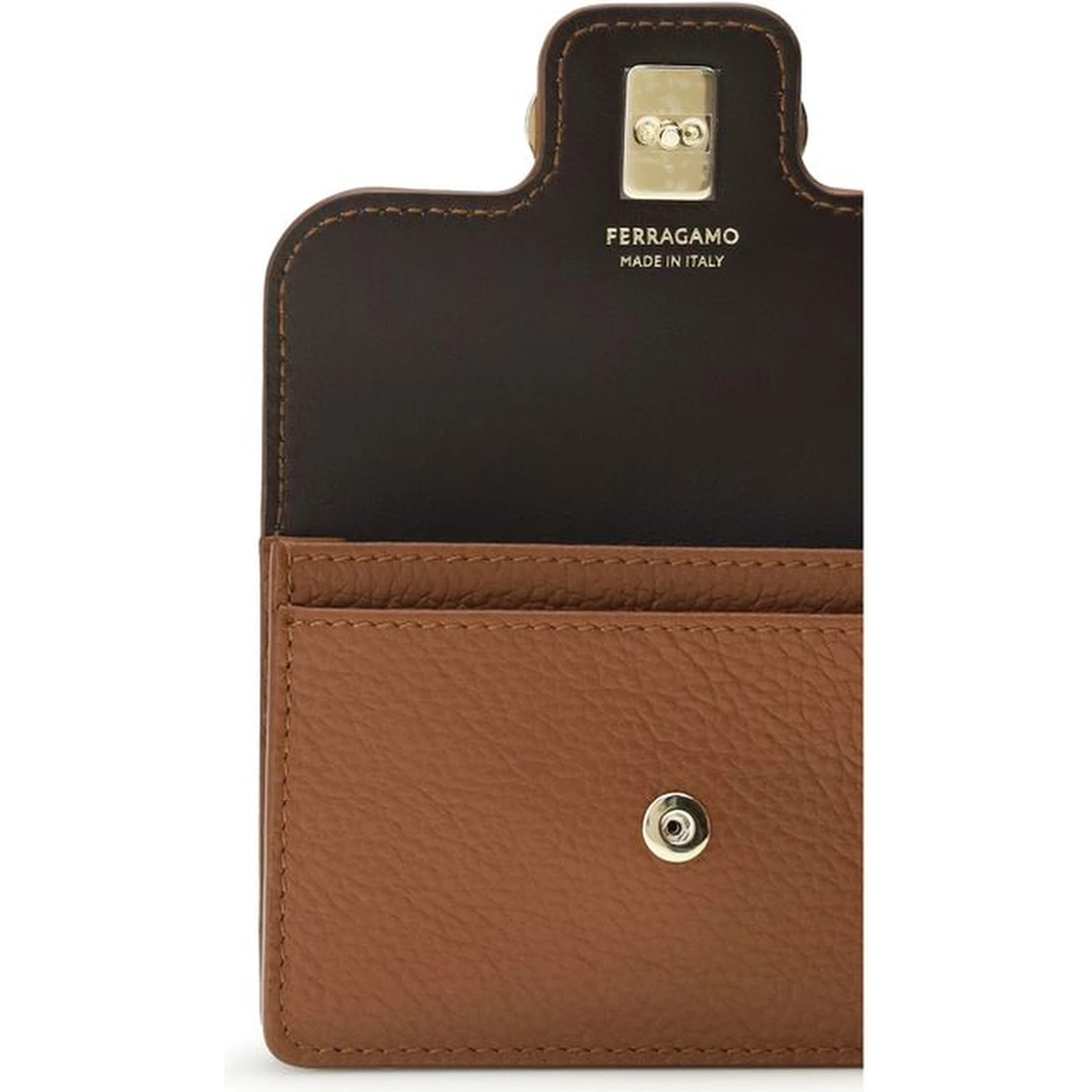 Brown Calf Leather Bos Taurus Wallet