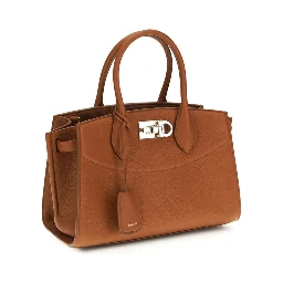 Brown Calf Leather Bos Taurus Shoulder Bag