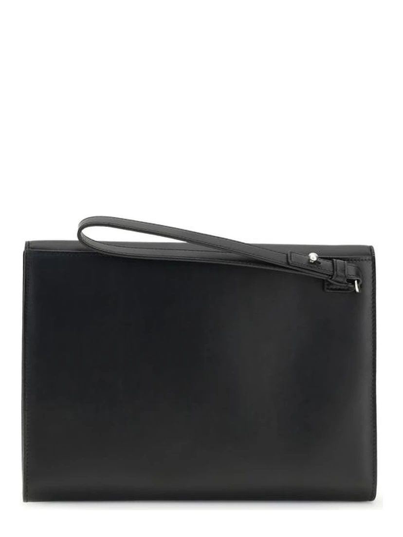 Black Calf Leather Bos Taurus Wallet