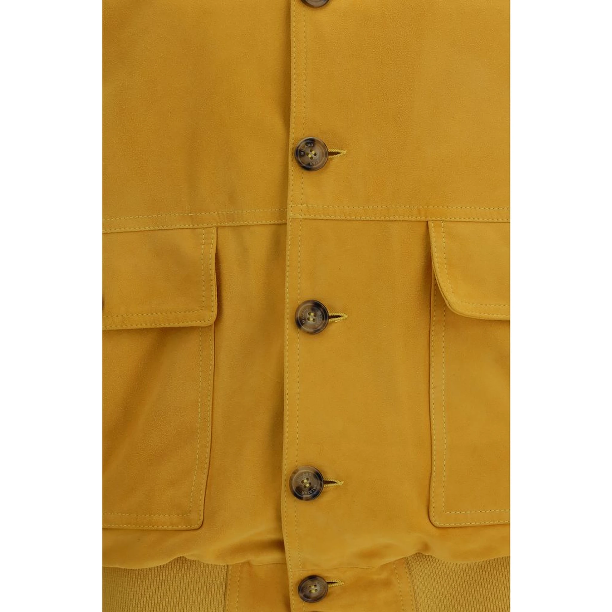 Bicolor Goatskin Bomber