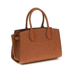 Brown Calf Leather Bos Taurus Shoulder Bag