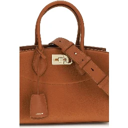 Brown Calf Leather Bos Taurus Shoulder Bag
