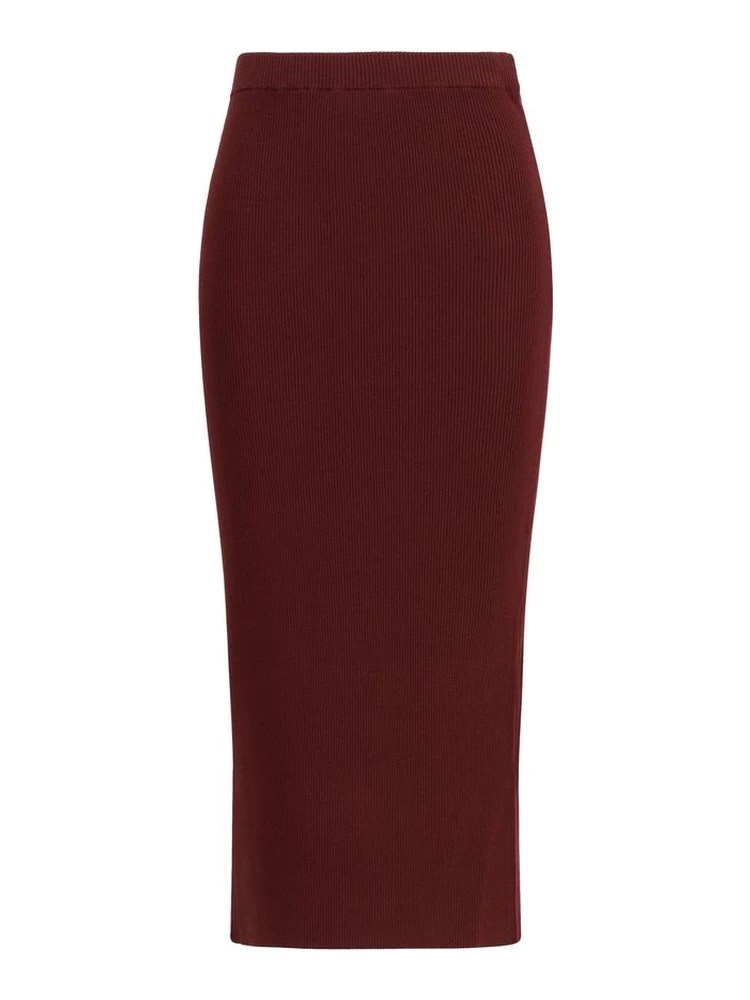 Bordeaux Viscose Sweatshirt