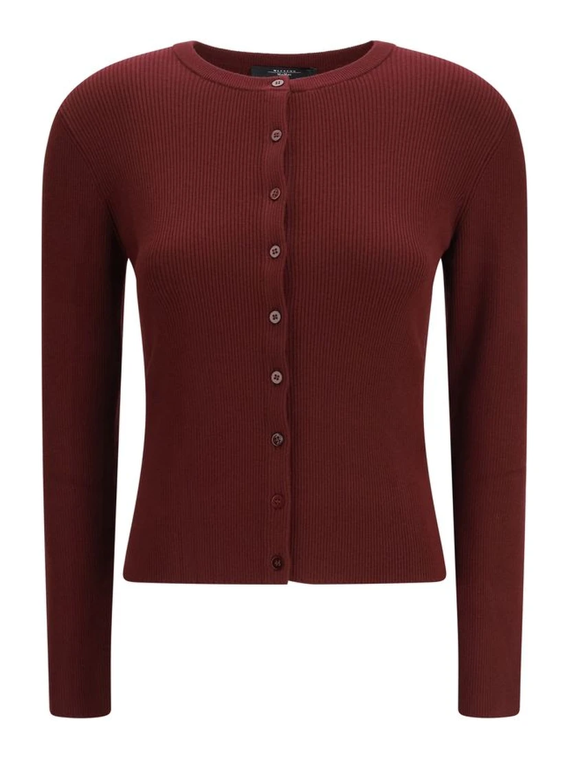 Bordeaux Viscose Sweatshirt