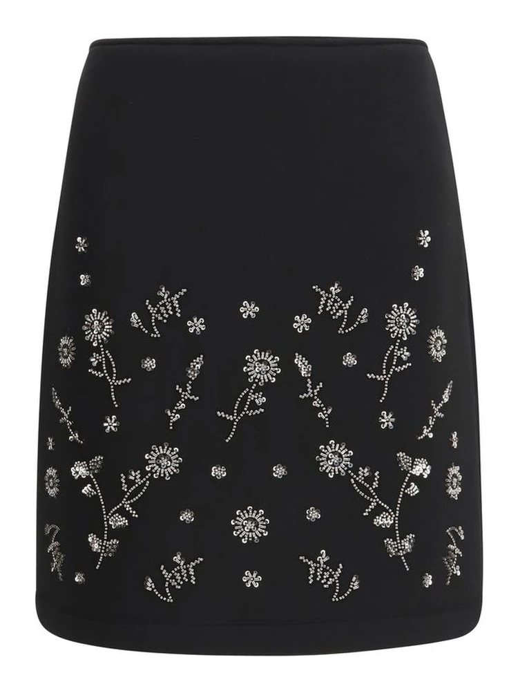 Black Polyester Sweatshirt