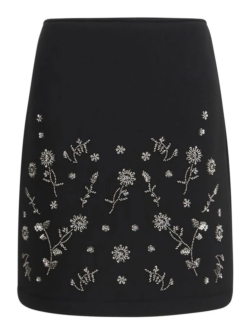 Black Polyester Sweatshirt