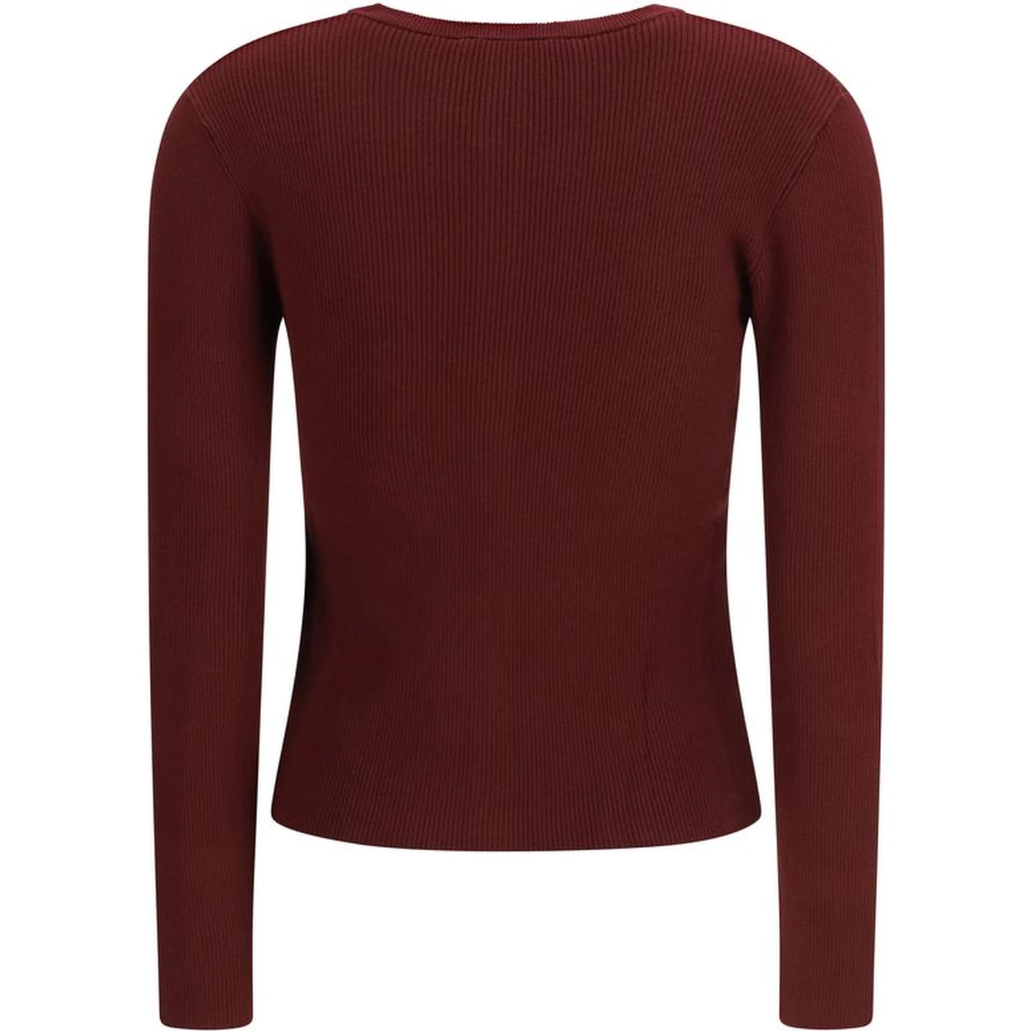 Bordeaux Viscose Sweatshirt