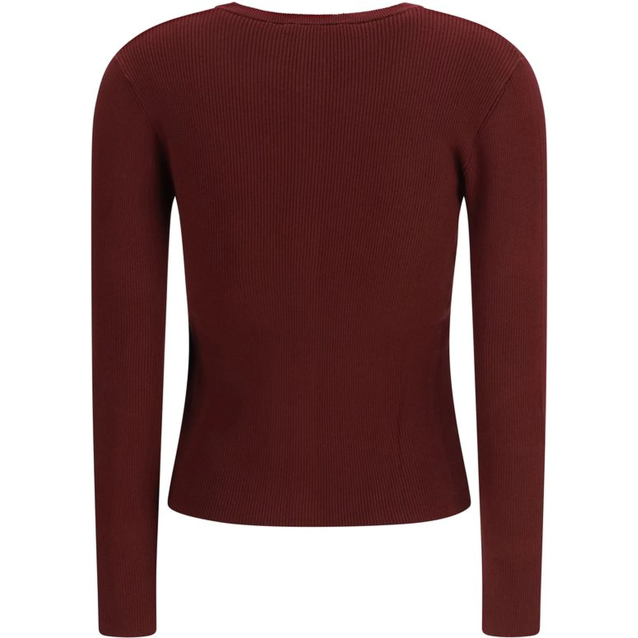 Bordeaux Viscose Sweatshirt