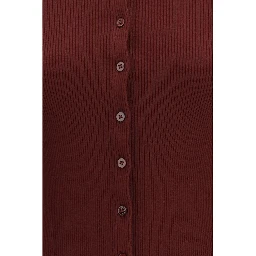 Bordeaux Viscose Sweatshirt