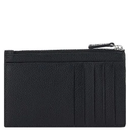 Black Calf Leather Bos Taurus Wallet
