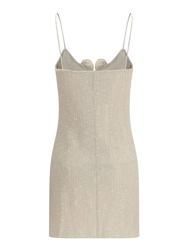 Beige Lyocell Casual Dress alternative