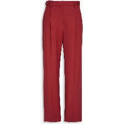 Multicolor Wool Casual Pants