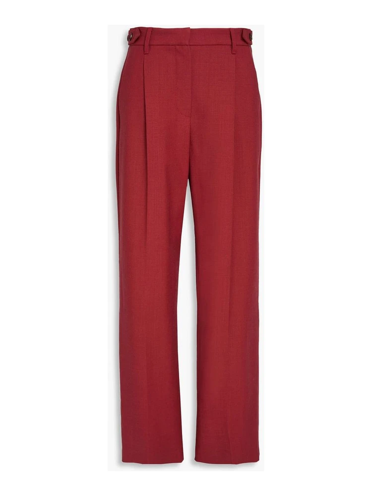 Multicolor Wool Casual Pants