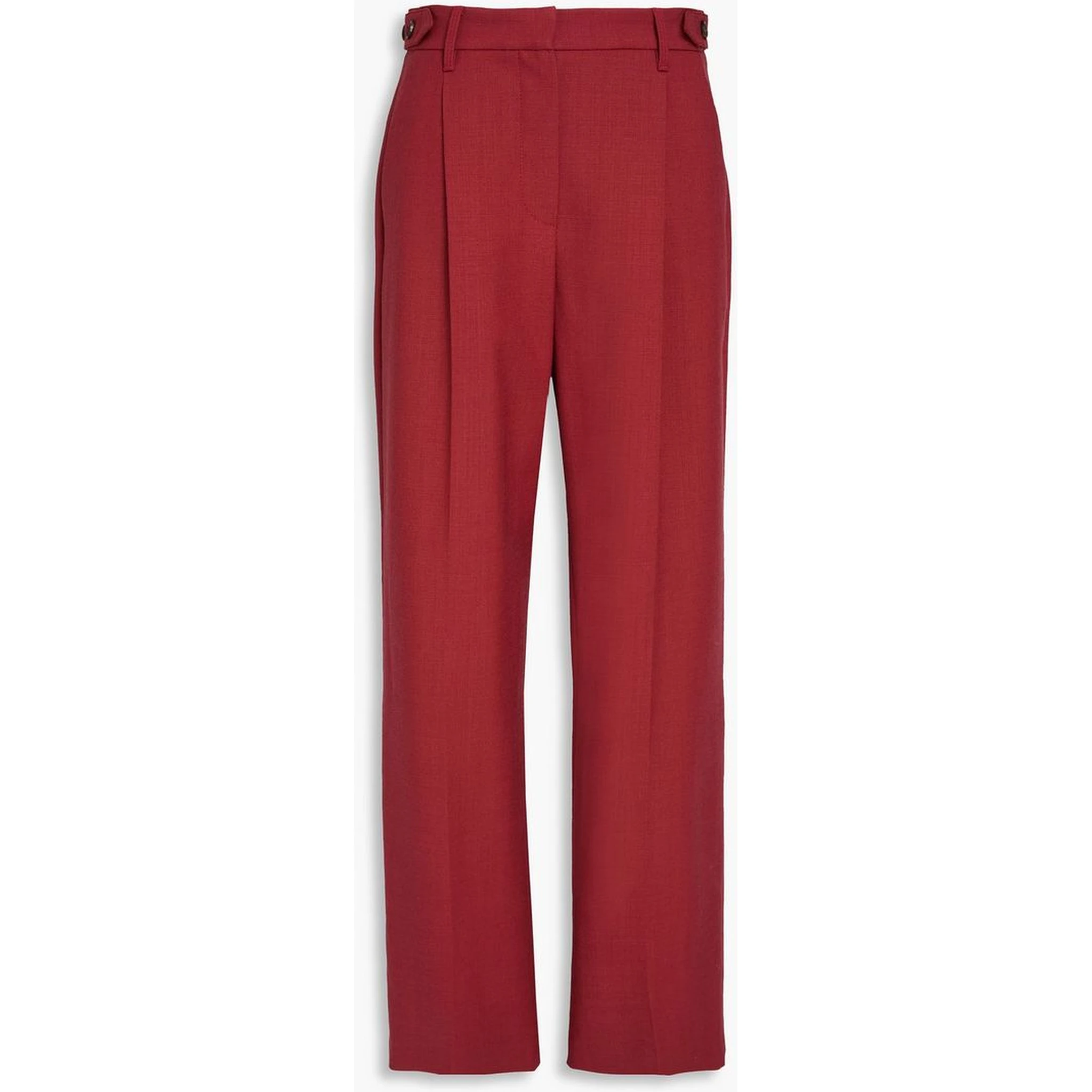 Multicolor Wool Casual Pants