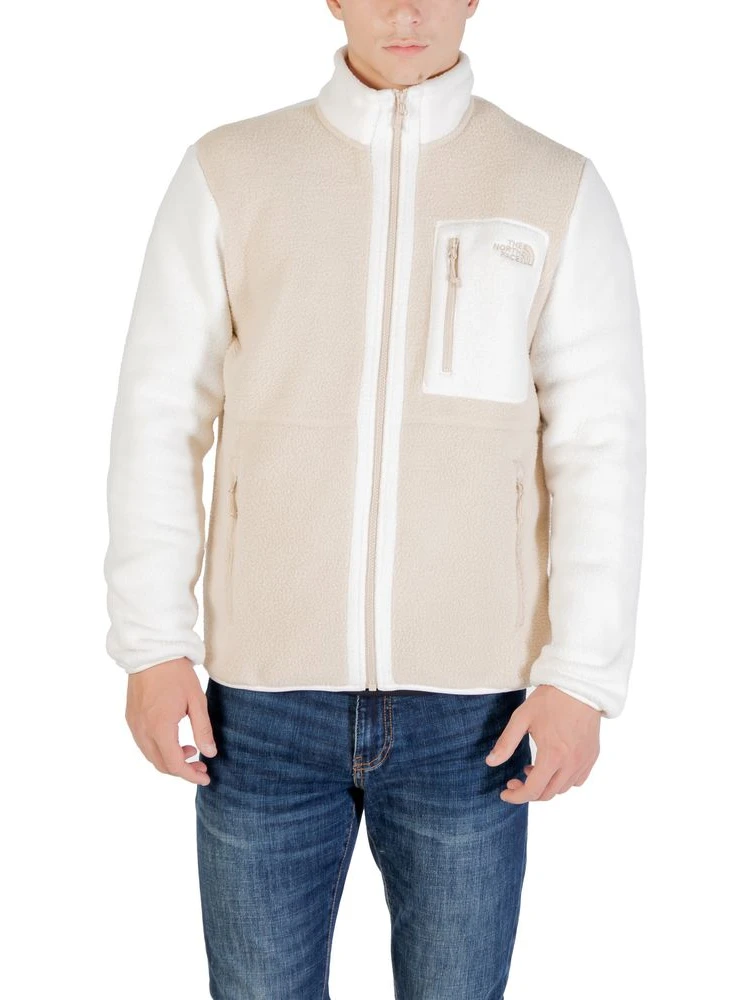 Beige Polyester Sweatshirt