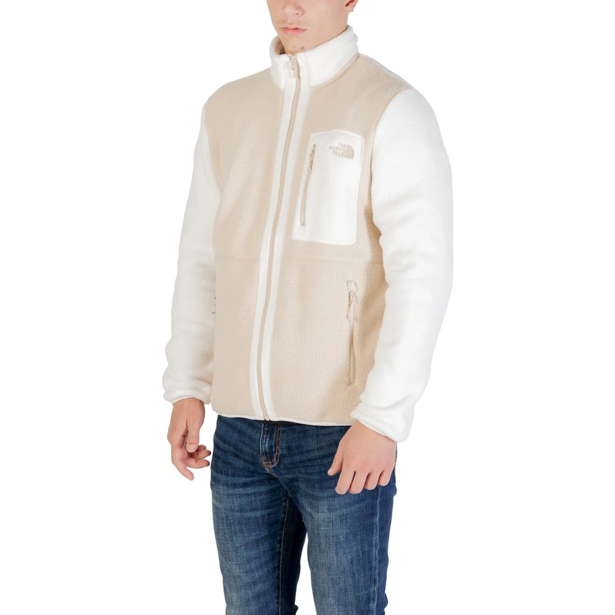 Beige Polyester Sweatshirt
