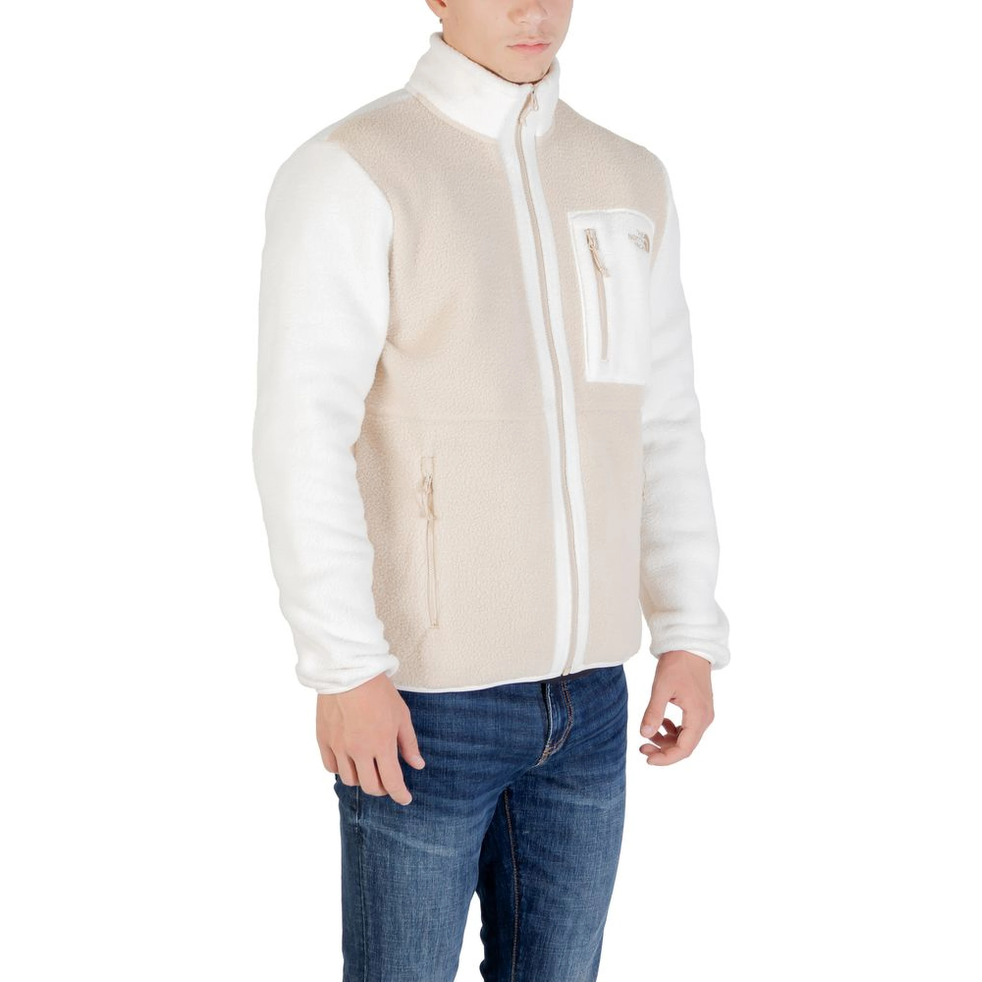 Beige Polyester Sweatshirt