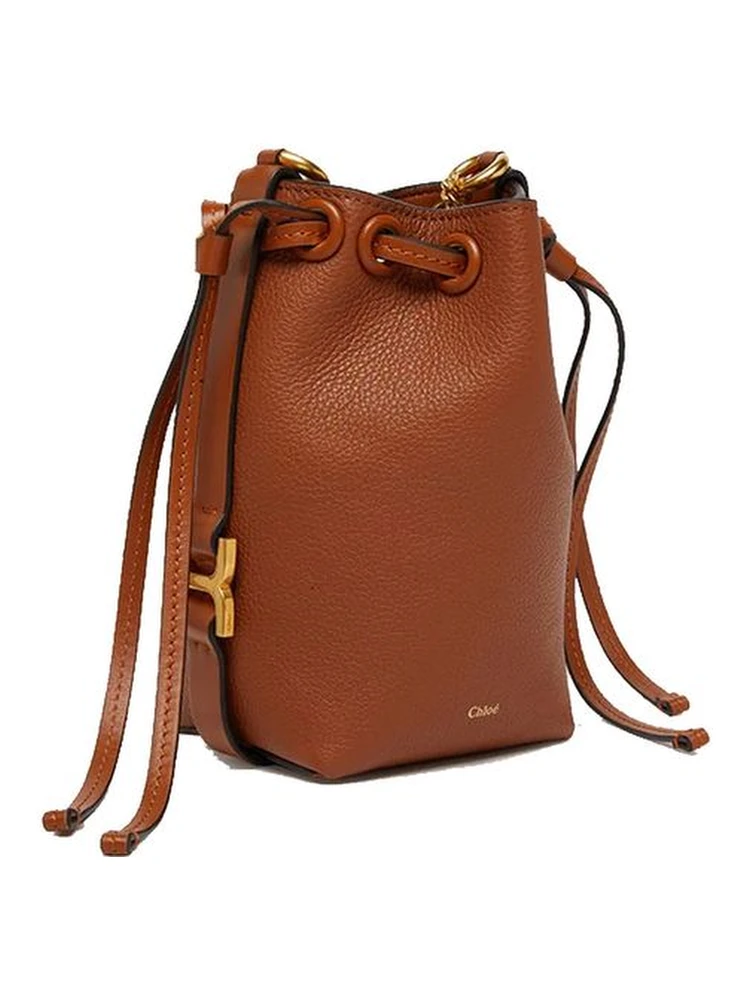 Brown Calfskin Backet Bag alternative