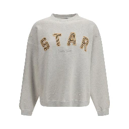 Gray Cotton Sweatshirt
