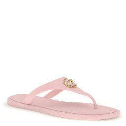 Multicolor Rubber Flip-Flop Sandals