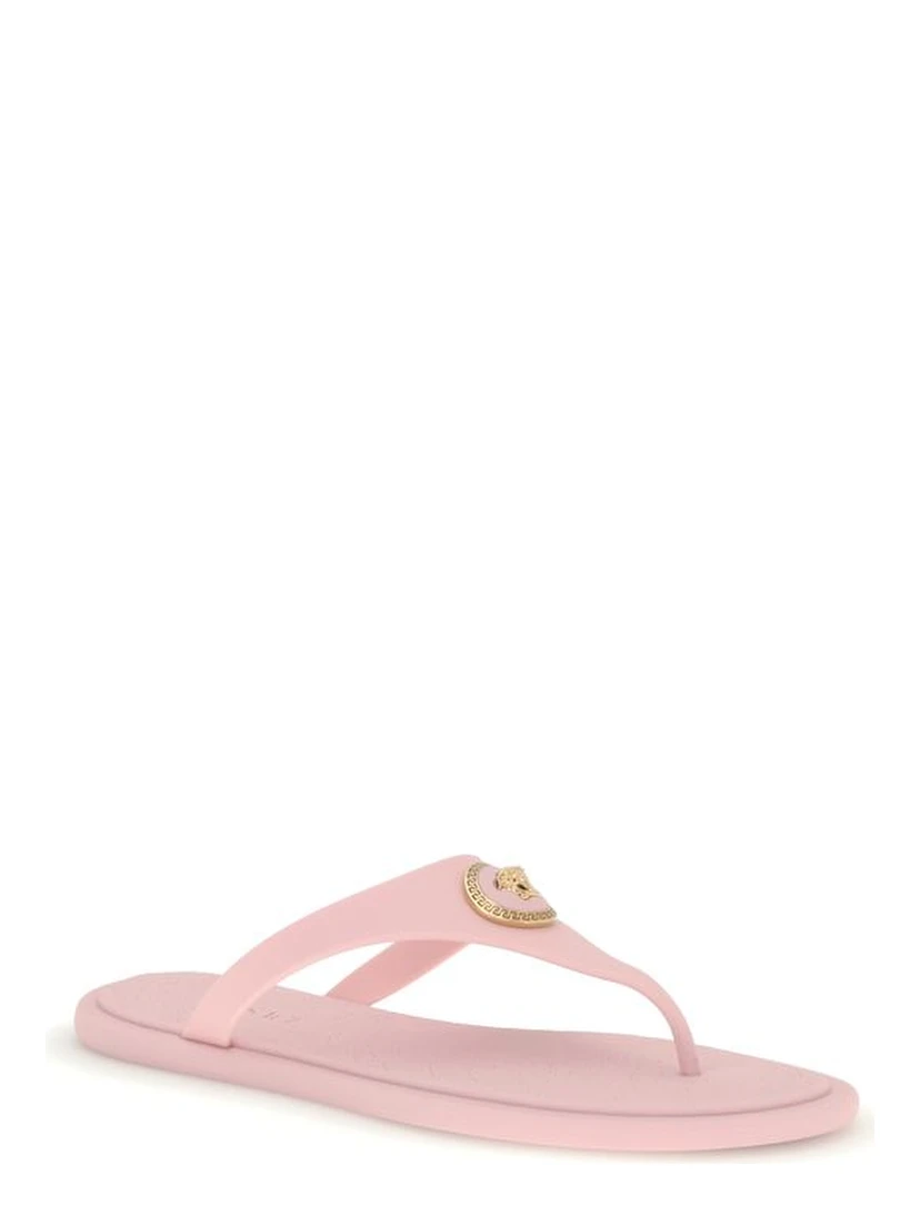 Multicolor Rubber Flip-Flop Sandals
