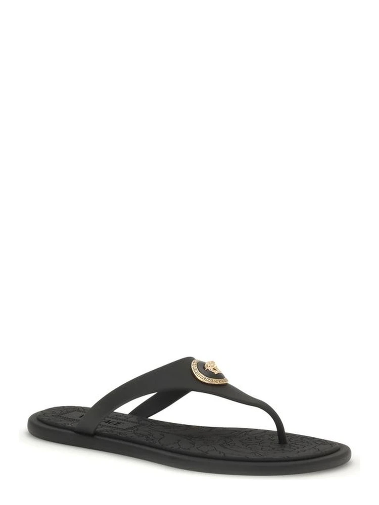 Black Rubber Flip-Flop Sandals alternative
