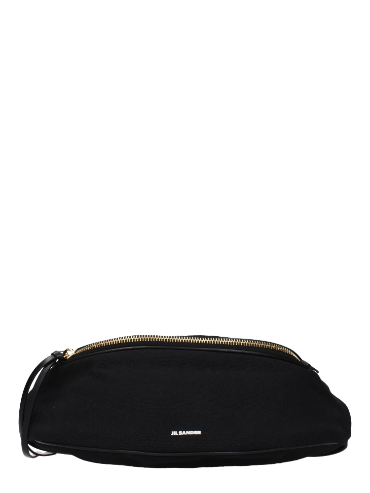 Black Fabric Backpack