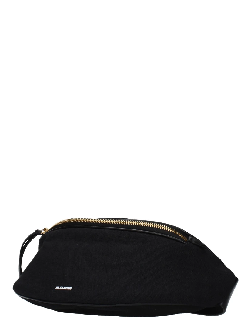 Black Fabric Backpack