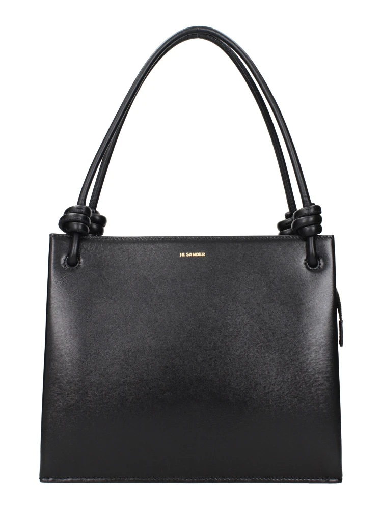 Black Leather Handbag