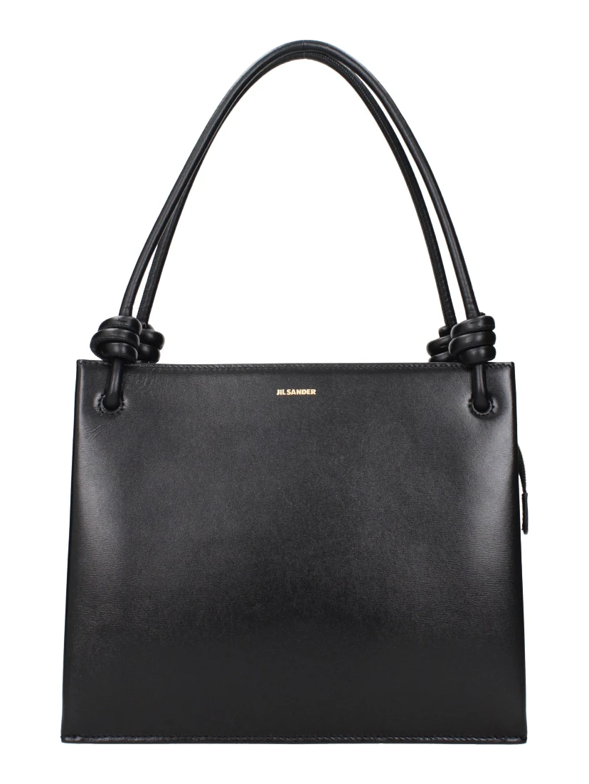 Black Leather Handbag